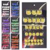 Dweekiy 30Pcs Motorcycle Hex Socket Screw Nut Covers, Blue Plastic, 8-20mm, Universal Fit view 3