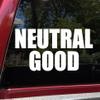 Minglewood Trading Cobalt - Neutral Good Vinyl Sticker - RPG Role Playing Character Alignment V2 - Die Cut Decal - 15w x 7.5h inches view 1