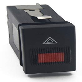 ZERTRAN Replacement for Hazard Warning Light Switch 8D0 941 509D/8D0941509D/8D0 941 509 D Audi A4,if Applicable