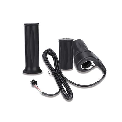 Keenso Fastest Throttle, 1 Pair 3 Wires Universal Electric Twist Throttle Handle for 22.5mm Handlebar