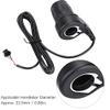 Keenso Fastest Throttle, 1 Pair 3 Wires Universal Electric Twist Throttle Handle for 22.5mm Handlebar view 3
