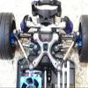 GPM For Traxxas Ford GT 4-Tec 2.0 (83056-4) Upgrade Parts Titanium Rear Tie Rods With Stabilizer - 7Pc Set Black view 4