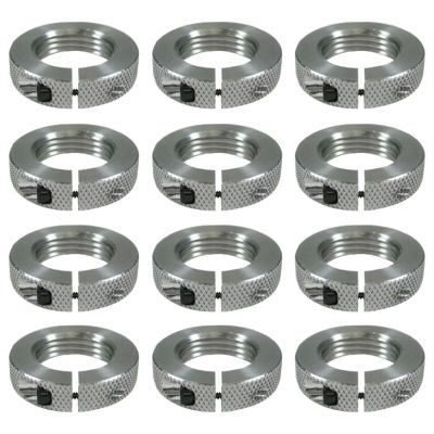 Forster Cross Bolt Die Locking Ring 7/8"-14 Thread, Full Size Lock Ring with Precise Mating for Reliable Alignment & No Canting, Package of 12