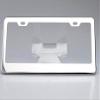 Bull Terrier Dog Cat Puppy Pink US Canada License Plate Frame Tag Border view 2