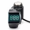 Portable Throttle Voltmeter, Electric Bike Voltmeter Digital Voltage Display Lock, for 12-99V Scooter Tricycle, E Bike view 1