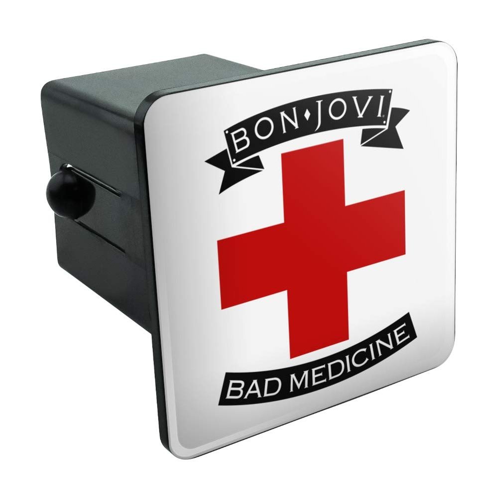 GRAPHICS & MORE Bon Jovi Bad Medicine Tow Trailer Hitch Cover Plug Insert