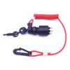 SouthMarine 5005801 175974 05005801 0175974 Ignition Switch & Key Assembly with Lanyard for OMC Johnson Evinrude 40-200HP Outboard Motor view 2