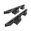 APS Stainless Steel 6.5in Nerf Bars Pocket Steps Square Tube Rocker Guards Compatible with Ford F150 SuperCrew Cab 09-14 view 1