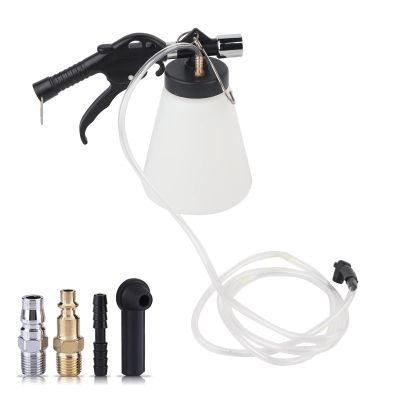 Oil Funnel Adapter Engine Oil Filler Kit - 10Pcs Spill-Proof Universal Car Oil Filling Set with Swivel Extension Tube for European Asian US Vehicles