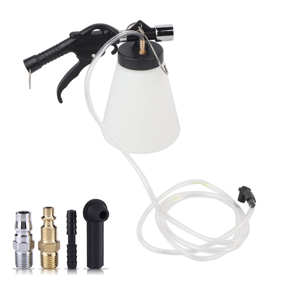 Oil Funnel Adapter Engine Oil Filler Kit - 10Pcs Spill-Proof Universal Car Oil Filling Set with Swivel Extension Tube for European Asian US Vehicles