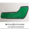 Custom Cut Graphics Door Handle Wrap for Tesla Model 3/Y (Gloss Green) view 3