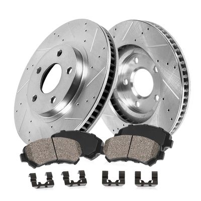 Callahan Brake Parts Front Brake Kit for Ford F-350 Super Duty EBYK034183
