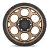 KMC Wheels KM541 20X9 5X5.0 M-BRZ BLK LP 00MM - KM54129050600 view 4