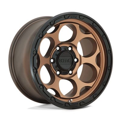 KMC Wheels KM54178550618 Dirty Harry KM541 17X8.5 5X5.0 M-BRZ BLK LP 18MM