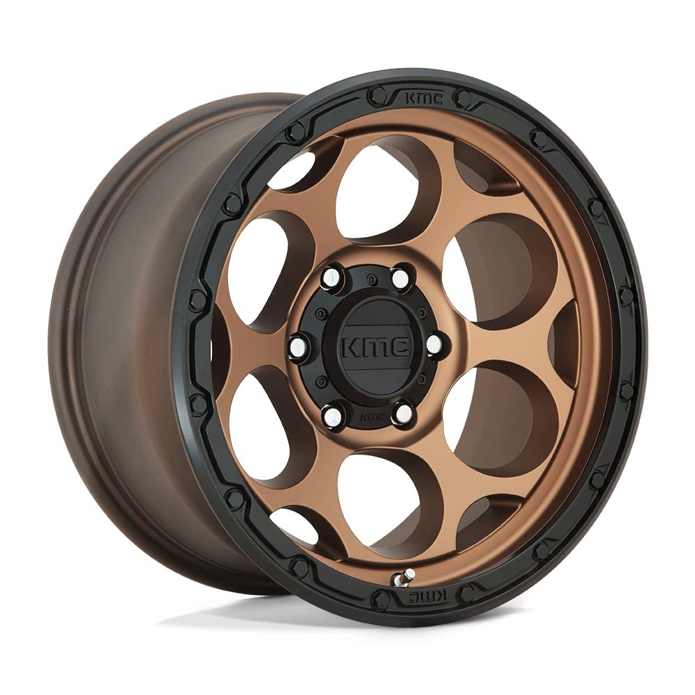 KMC Wheels KM54178550618 Dirty Harry KM541 17X8.5 5X5.0 M-BRZ BLK LP 18MM