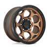 KMC Wheels KM54178550618 Dirty Harry KM541 17X8.5 5X5.0 M-BRZ BLK LP 18MM view 1