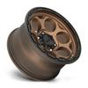 KMC Wheels KM54178550618 Dirty Harry KM541 17X8.5 5X5.0 M-BRZ BLK LP 18MM view 3