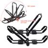 HTTMT- KAYAK-K06-3 in 1 Universal Kayak Carrier Car SUV Roof Rack J-Shape Fodable Racks Compatible With Canoe SUP Kayaks view 2