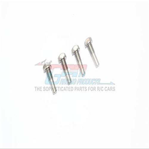 Stainless Steel King Pin For Front C-Hubs For Traxxas 1:10 Maxx 4WD Monster Truck-89076-4/1:8 4WD Maxx Slash 6S Brushless Short Course Truck-102076-4 Upgrades
