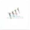 Stainless Steel King Pin For Front C-Hubs For Traxxas 1:10 Maxx 4WD Monster Truck-89076-4/1:8 4WD Maxx Slash 6S Brushless Short Course Truck-102076-4 Upgrades view 1