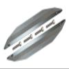 R/C Car Parts : Aluminum Chassis Side Bars For Traxxas 1/10 Maxx 4WD Monster Truck - 1Pr Set Silver view 1
