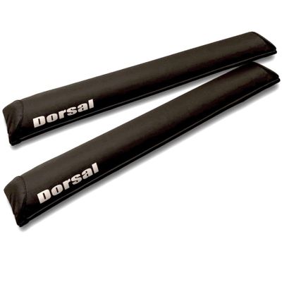 DORSAL Sunguard Aero Roof Rack Pads Car Crossbar Surfboard Kayak SUP Snowboard Racks 34" Long [Pair]