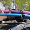 DORSAL Sunguard Aero Roof Rack Pads Car Crossbar Surfboard Kayak SUP Snowboard Racks 34" Long [Pair] view 3