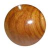 Gazechimp Boat Marine Steering Wheel Replacement Teak Center Cap, Glossy Finish view 2