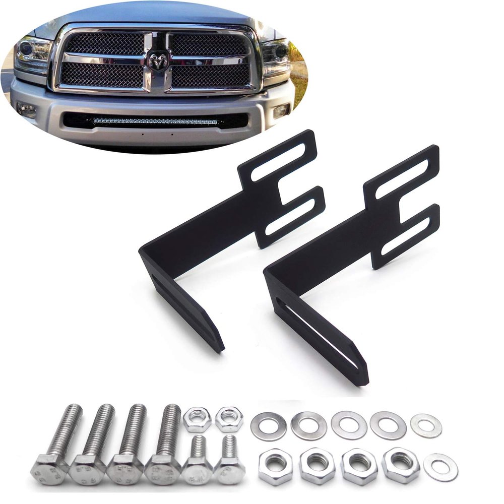 SMT- 22'' 32'' 42'' LED Light Bar Mounting Brackets Compatible With 03-19 Dodge Ram 2500 3500