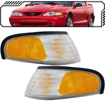 EPIC Pair Corner Lights for Ford 94-98 Mustang w/o Cobra