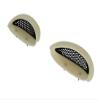1996-1998 Mustang SVT Cobra Unpainted Hood Scoop Bezels and Black Inserts view 1