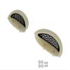 1996-1998 Mustang SVT Cobra Unpainted Hood Scoop Bezels and Black Inserts view 2