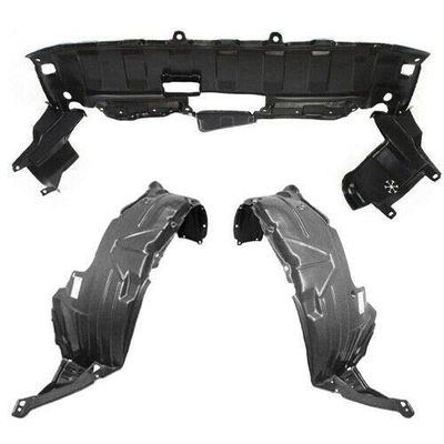 Parts N Go 2005-2006 CRV Fender Liner Pair with Undercover Splash Guard - 74111S9A010, 74100S9A000