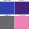 Cartat2s Distressed American Flag Old Glory Grunge Look Patriotic Car Truck Vinyl Decal Blue Purple Silver Pink Choose Size (5x3.25, Blue) view 2