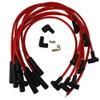 New Red BBC Big Block Chevy 454 Spark Plug Wires Set HEI STR Over Valve Cover view 2