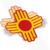 2 Zia Stickers 4 x 4 inch Custom Colors Weatherproof Window Vinyl Sticker Decals of New Mexico Native American Sun Symbol for Car or Laptop (Yellow) view 1
