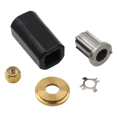 WEHOPE 835257Q1 for Flo-Torq II Hub Kit Replacement for Mercury 60-300 HP |Mercruiser Alpha|Alpha One|Bravo One Drives,Replacement for Quicksilver Flo Torq II Hub Kit.15 Spline Tooth.