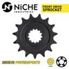NICHE 520 Pitch 15 Tooth Front Drive Sprocket for 2007-2019 Kawasaki Z1000 Z900 Ninja Z900RS Versys 1000 view 2