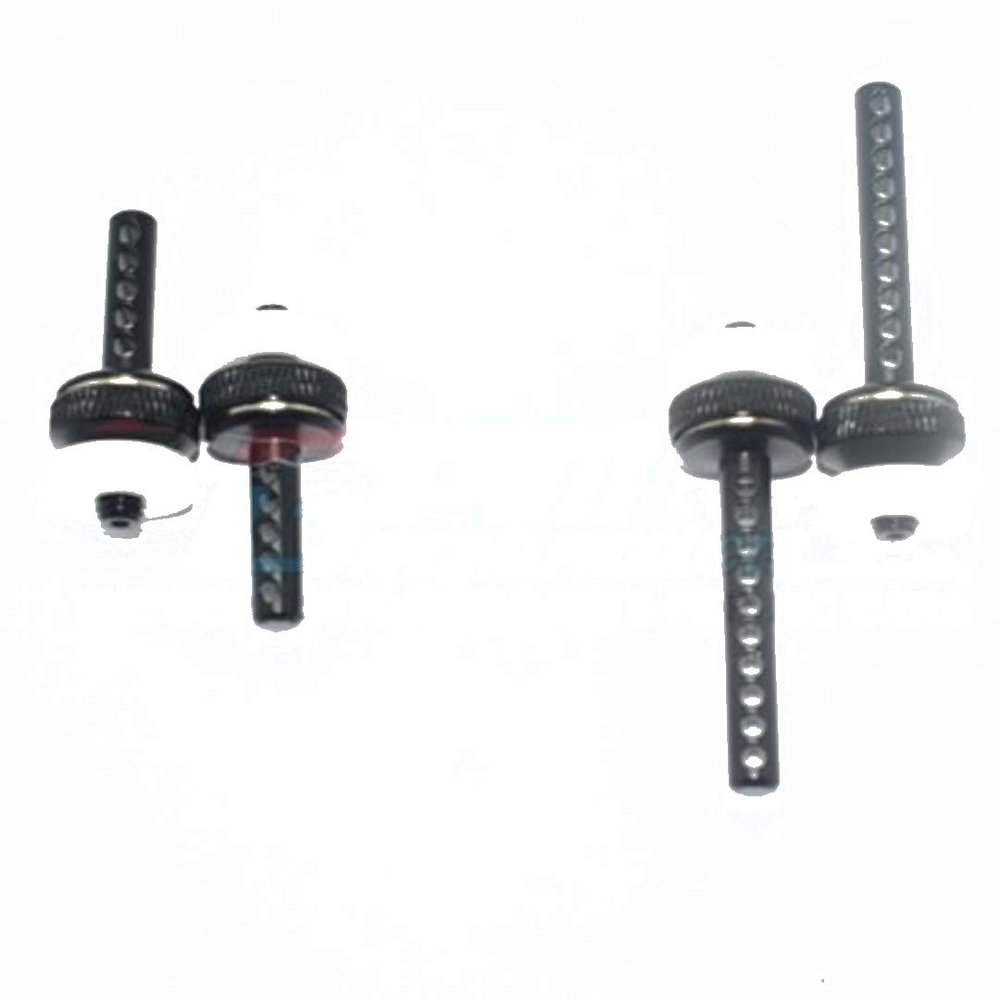 Element RC-1/10 Enduro SENDERO Aluminum Front+Rear Magnetic Body Posts -4PC Set