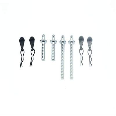 Element RC-1/10 Enduro SENDERO Aluminum Front+Rear Body Post -8PC Set