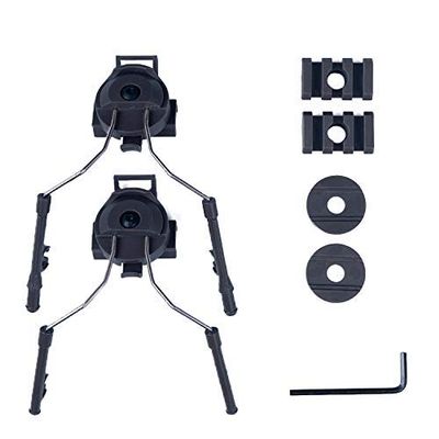 Tactical Helmet Earphone Bracket ARC Rail Adapter, Rail Suspension Bracket Helmet Accessories.