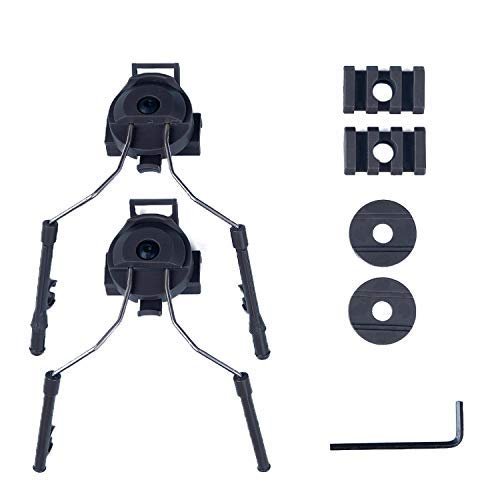 Tactical Helmet Earphone Bracket ARC Rail Adapter, Rail Suspension Bracket Helmet Accessories.