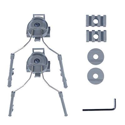 Tactical Helmet Earphone Bracket ARC Rail Adapter, Rail Suspension Bracket Helmet Accessories.