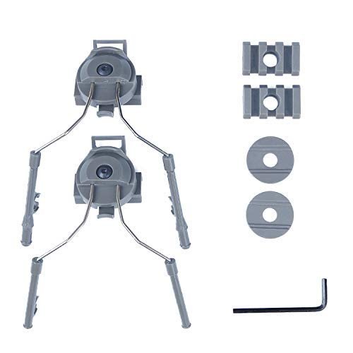 Tactical Helmet Earphone Bracket ARC Rail Adapter, Rail Suspension Bracket Helmet Accessories.