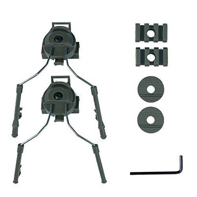 Tactical Helmet Earphone Bracket ARC Rail Adapter, Rail Suspension Bracket Helmet Accessories.