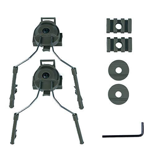 Tactical Helmet Earphone Bracket ARC Rail Adapter, Rail Suspension Bracket Helmet Accessories.