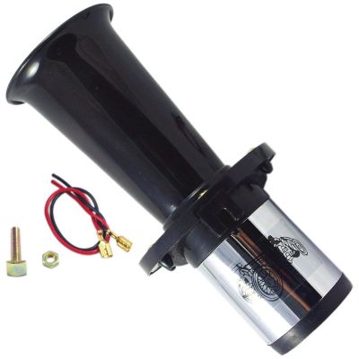 New Black Ahooga Antique Vintage Style 12V Old Fashion Car Horn Hot Rod Klaxon
