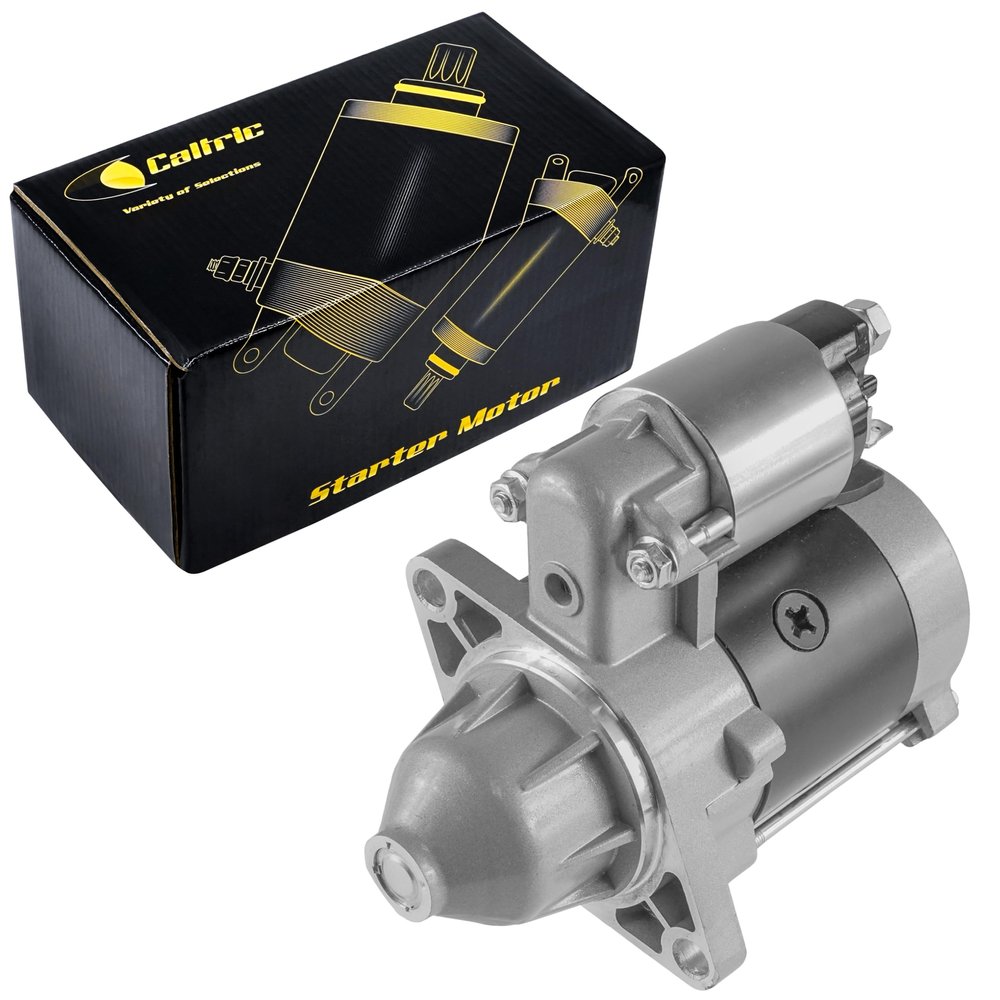Caltric Starter Compatible with John Deere Tractor Mower Am105575 21163-2077 SE501863