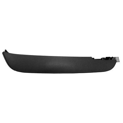 2012-2015 Land Rover Range Rover Evoque Front Passenger Side Outer Bumper Deflector; For Pure And Prestige Models; Textured Black; Made Of Pp Plastic Partslink RO1092103