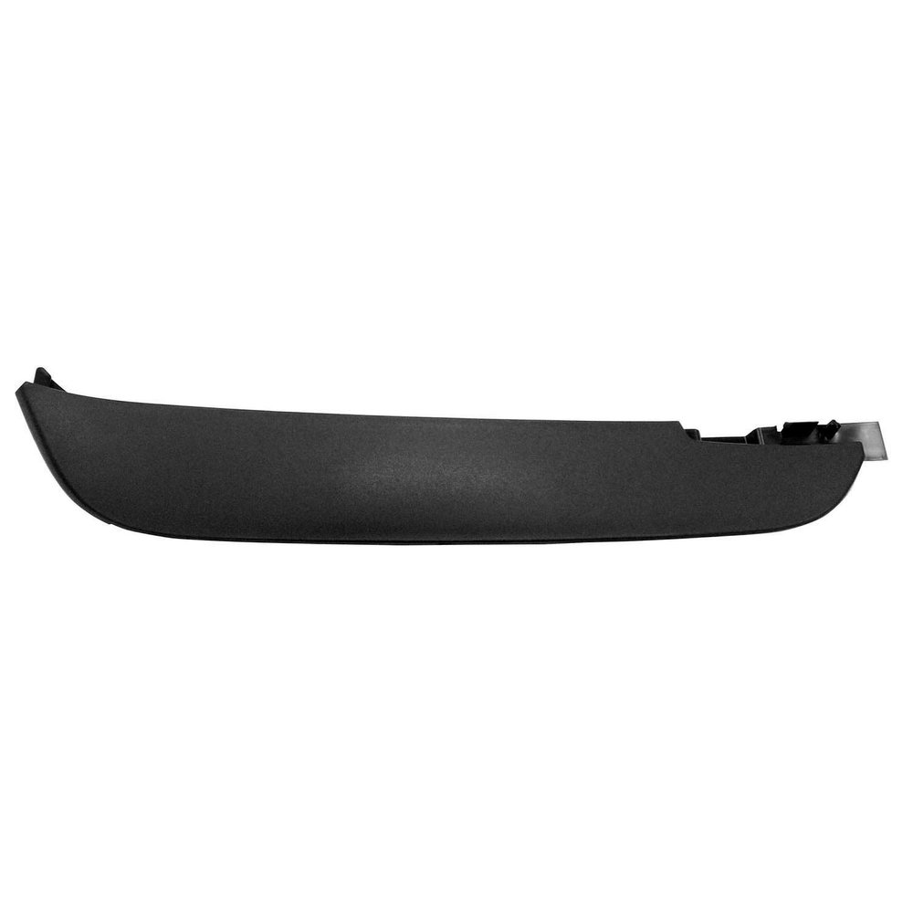 2012-2015 Land Rover Range Rover Evoque Front Passenger Side Outer Bumper Deflector; For Pure And Prestige Models; Textured Black; Made Of Pp Plastic Partslink RO1092103